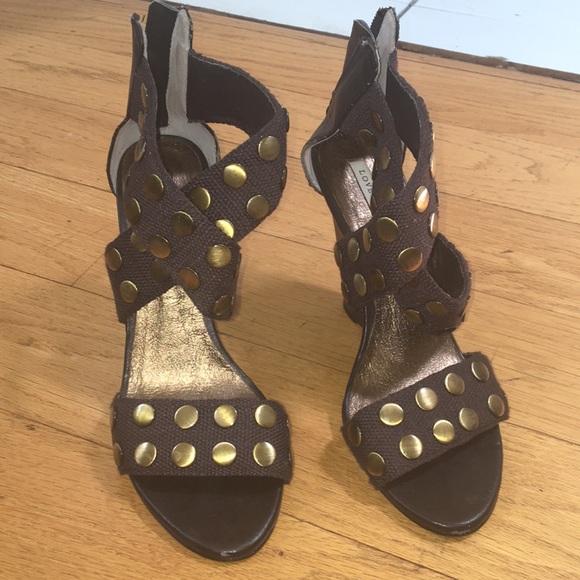 Lovely People studded wedges - Picture 1 of 4